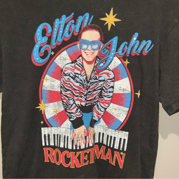NWT Elton John “ROCKETMAN” SHIRT size XS adult - Picture 4 of 7